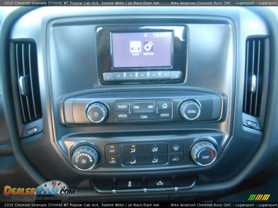2015 Chevrolet Silverado 2500HD WT Regular Cab 4x4 Summit White / Jet Black/Dark Ash Photo #9
