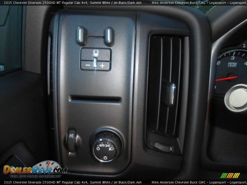 2015 Chevrolet Silverado 2500HD WT Regular Cab 4x4 Summit White / Jet Black/Dark Ash Photo #10