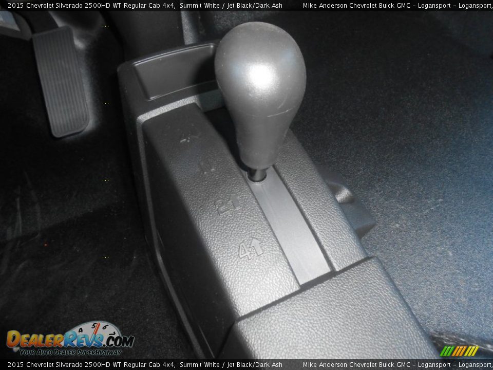 2015 Chevrolet Silverado 2500HD WT Regular Cab 4x4 Summit White / Jet Black/Dark Ash Photo #11