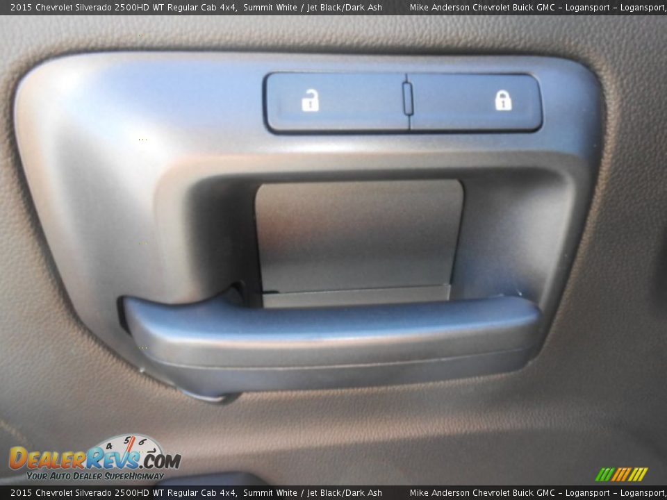 2015 Chevrolet Silverado 2500HD WT Regular Cab 4x4 Summit White / Jet Black/Dark Ash Photo #13