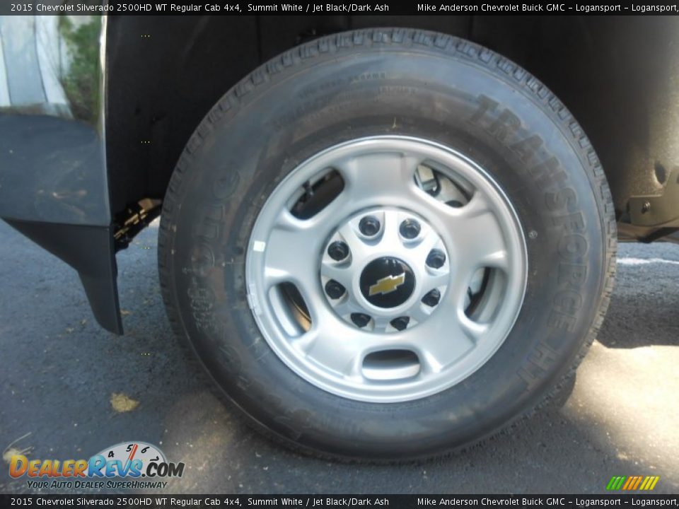 2015 Chevrolet Silverado 2500HD WT Regular Cab 4x4 Summit White / Jet Black/Dark Ash Photo #15