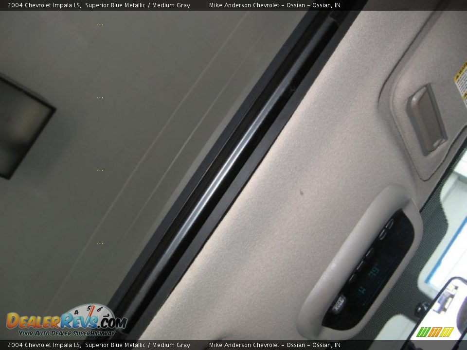 2004 Chevrolet Impala LS Superior Blue Metallic / Medium Gray Photo #9