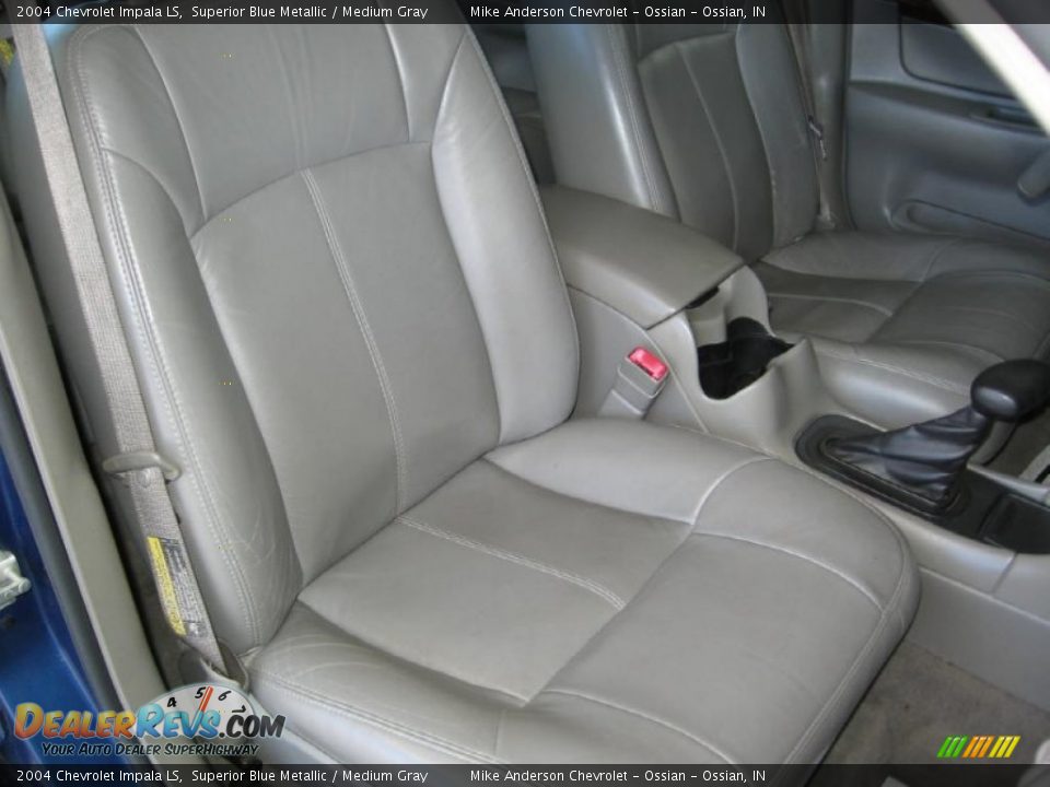 2004 Chevrolet Impala LS Superior Blue Metallic / Medium Gray Photo #11