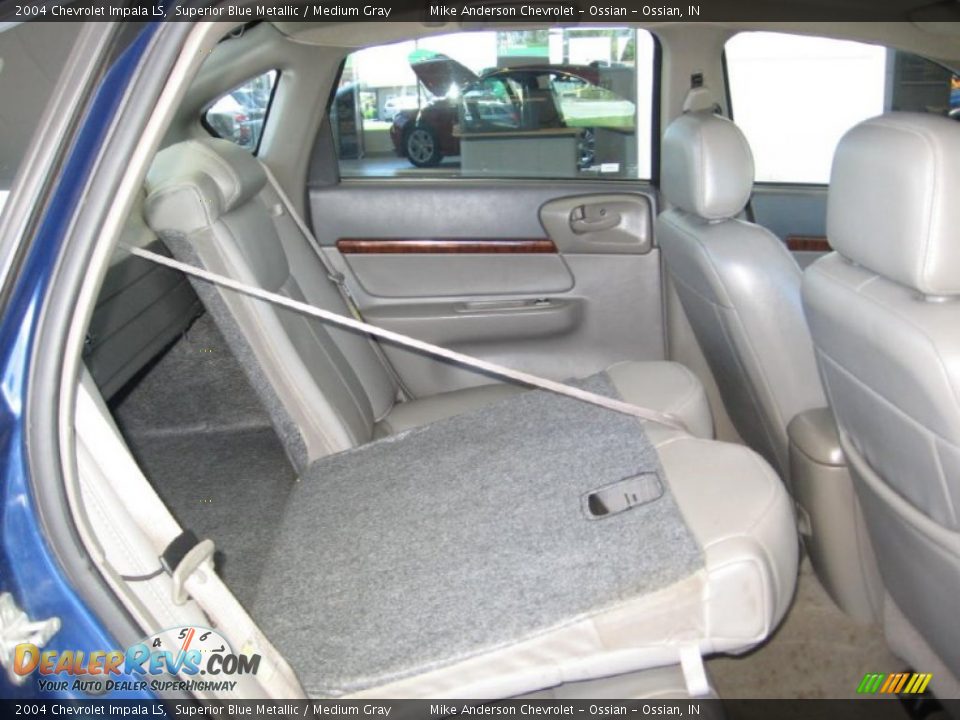 2004 Chevrolet Impala LS Superior Blue Metallic / Medium Gray Photo #14
