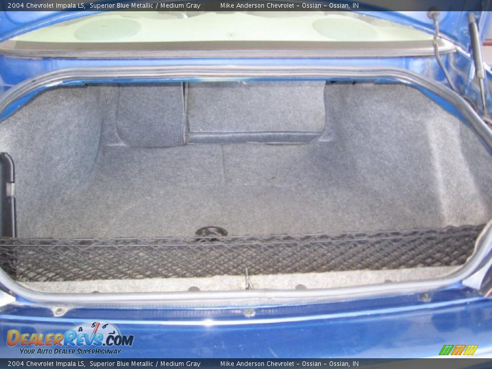 2004 Chevrolet Impala LS Superior Blue Metallic / Medium Gray Photo #15