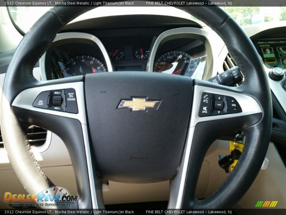2012 Chevrolet Equinox LT Mocha Steel Metallic / Light Titanium/Jet Black Photo #15