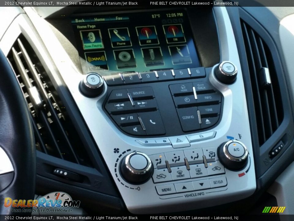 2012 Chevrolet Equinox LT Mocha Steel Metallic / Light Titanium/Jet Black Photo #17
