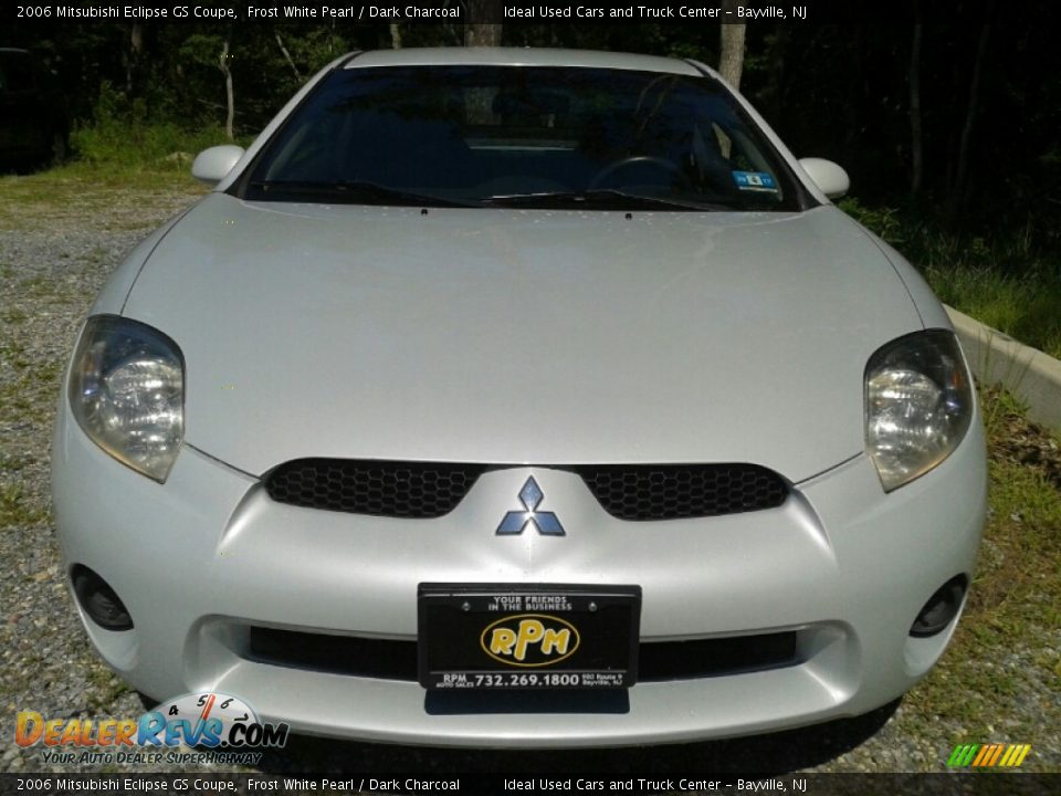 2006 Mitsubishi Eclipse GS Coupe Frost White Pearl / Dark Charcoal Photo #2