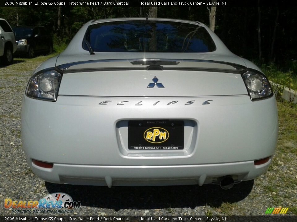 2006 Mitsubishi Eclipse GS Coupe Frost White Pearl / Dark Charcoal Photo #6