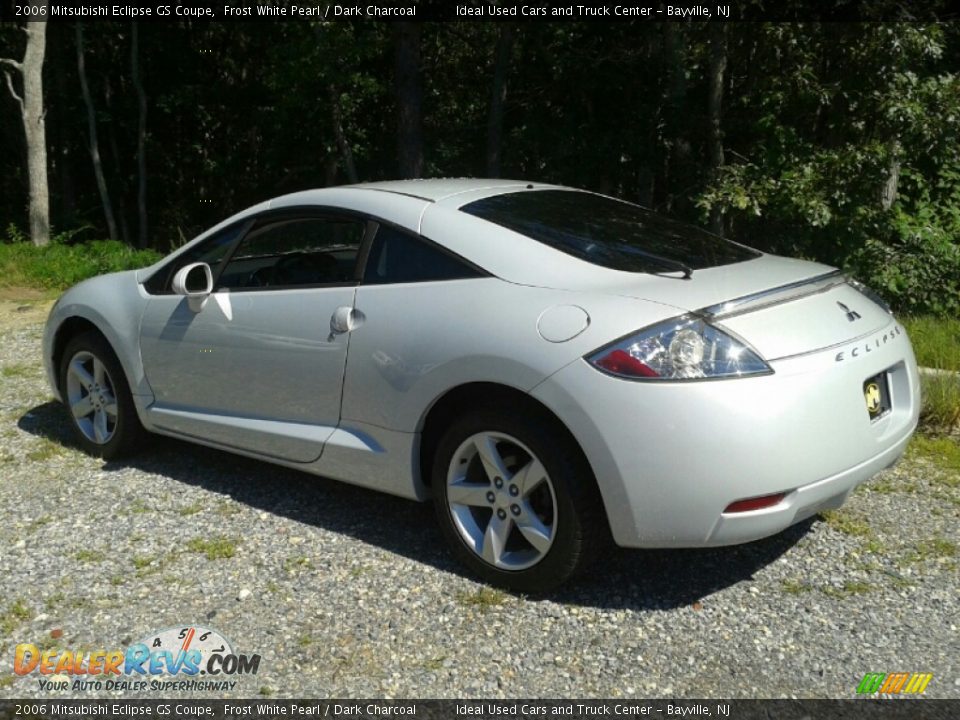 2006 Mitsubishi Eclipse GS Coupe Frost White Pearl / Dark Charcoal Photo #7
