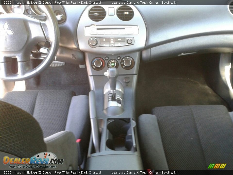 2006 Mitsubishi Eclipse GS Coupe Frost White Pearl / Dark Charcoal Photo #15