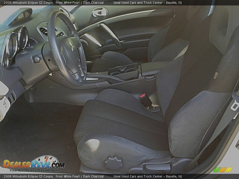 2006 Mitsubishi Eclipse GS Coupe Frost White Pearl / Dark Charcoal Photo #16