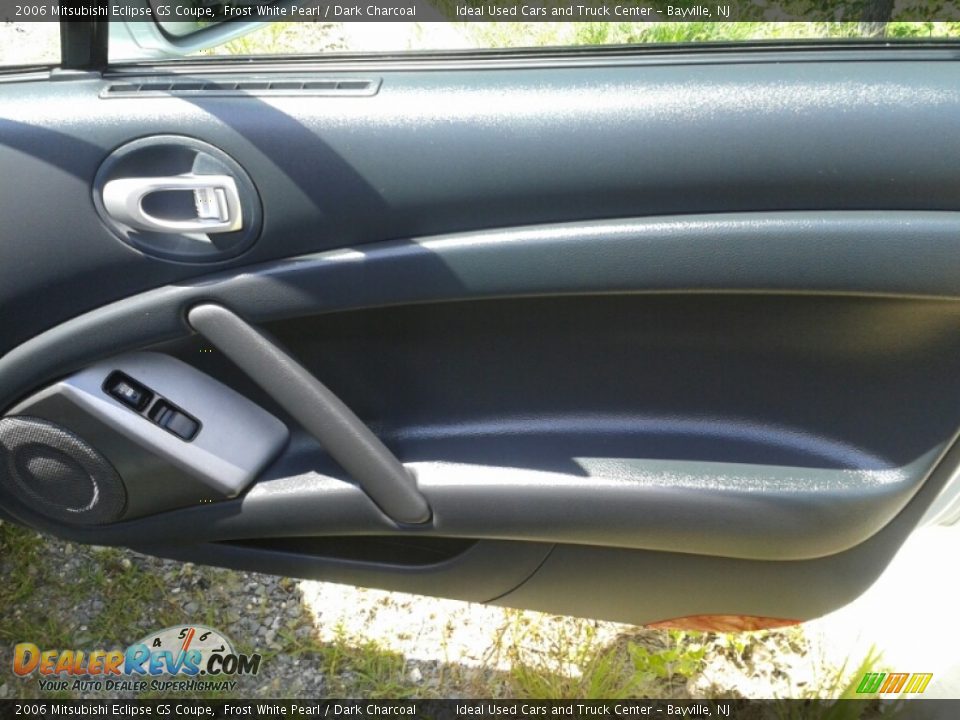 2006 Mitsubishi Eclipse GS Coupe Frost White Pearl / Dark Charcoal Photo #18