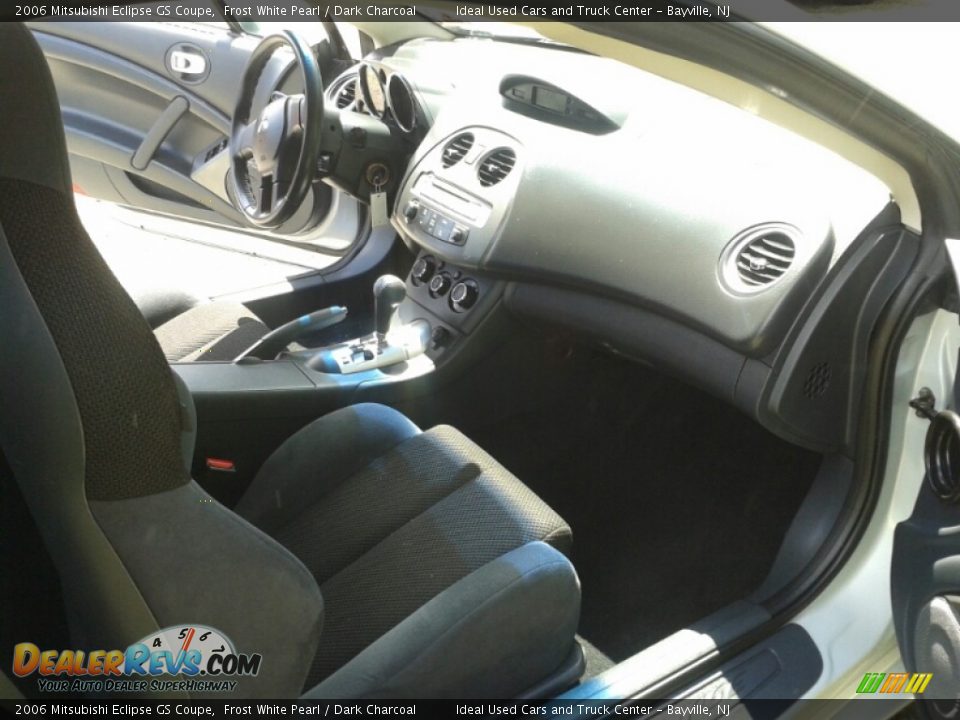 2006 Mitsubishi Eclipse GS Coupe Frost White Pearl / Dark Charcoal Photo #19