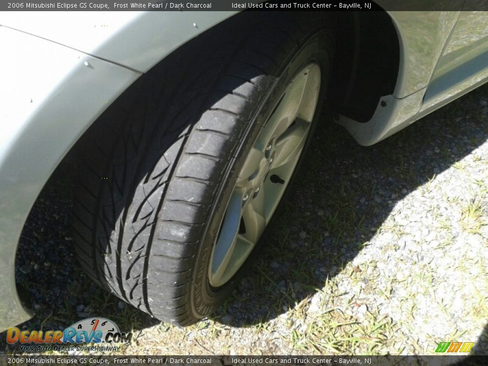 2006 Mitsubishi Eclipse GS Coupe Frost White Pearl / Dark Charcoal Photo #22