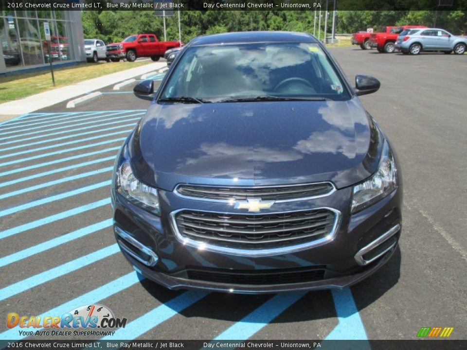 2016 Chevrolet Cruze Limited LT Blue Ray Metallic / Jet Black Photo #9