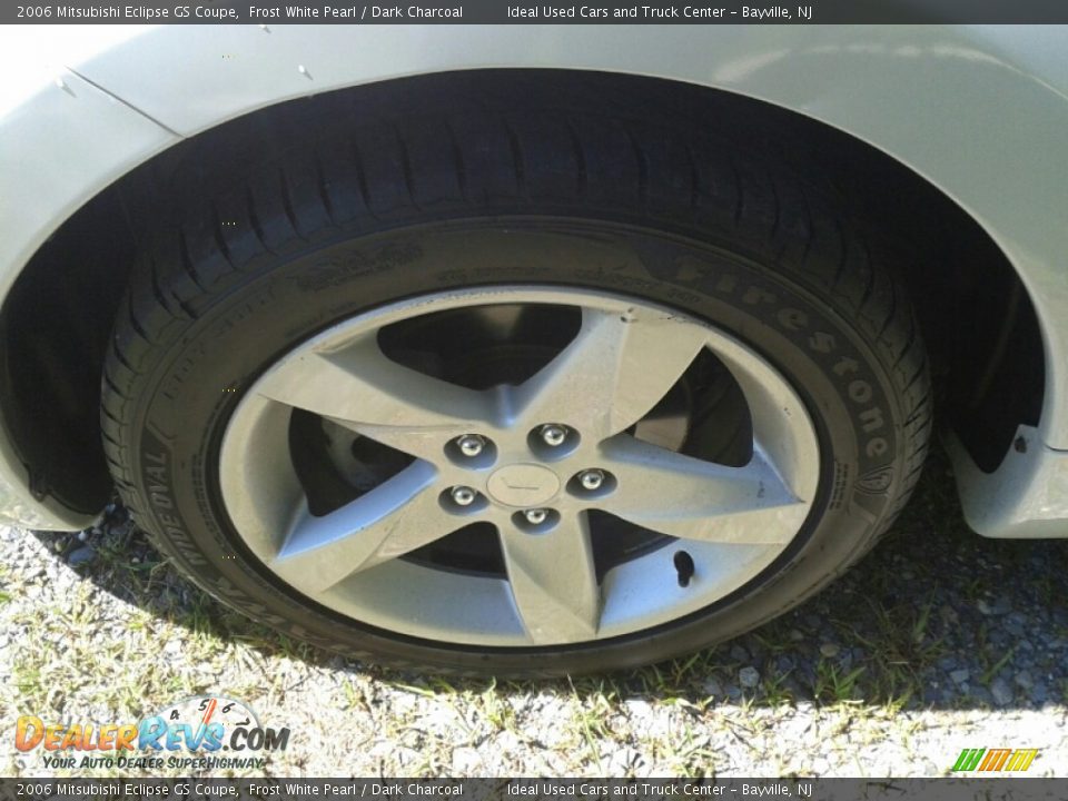2006 Mitsubishi Eclipse GS Coupe Frost White Pearl / Dark Charcoal Photo #23