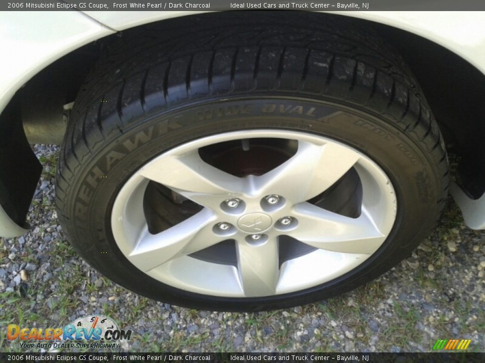 2006 Mitsubishi Eclipse GS Coupe Frost White Pearl / Dark Charcoal Photo #25