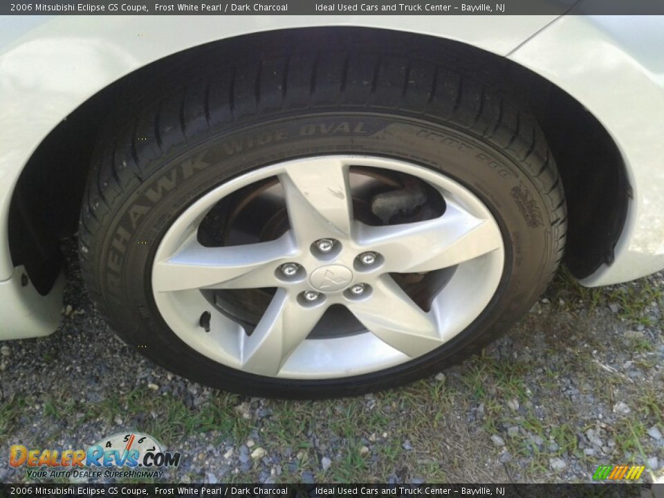 2006 Mitsubishi Eclipse GS Coupe Frost White Pearl / Dark Charcoal Photo #26