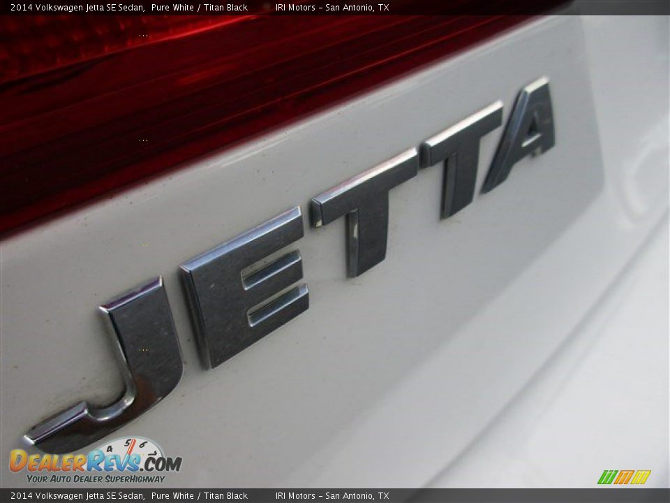 2014 Volkswagen Jetta SE Sedan Pure White / Titan Black Photo #6