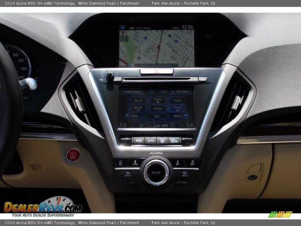 2014 Acura MDX SH-AWD Technology White Diamond Pearl / Parchment Photo #16