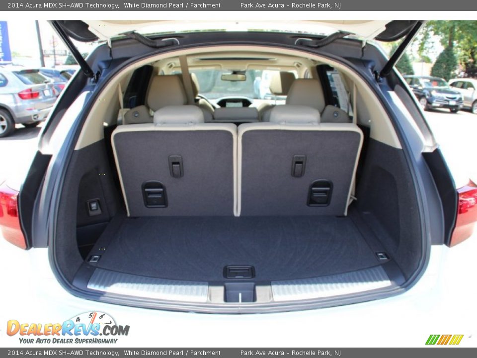 2014 Acura MDX SH-AWD Technology White Diamond Pearl / Parchment Photo #23