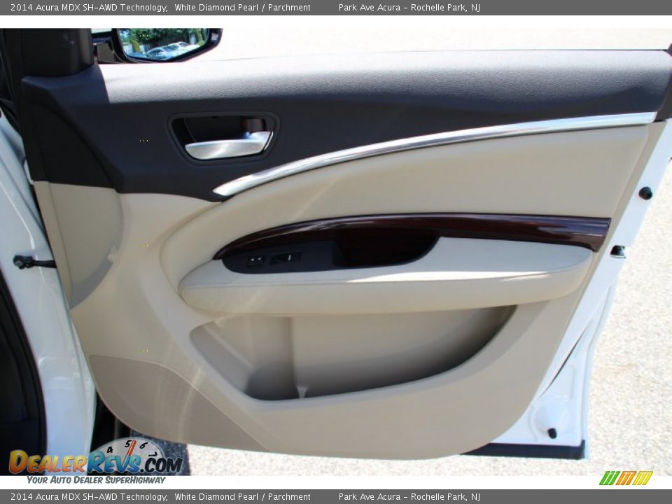 2014 Acura MDX SH-AWD Technology White Diamond Pearl / Parchment Photo #27