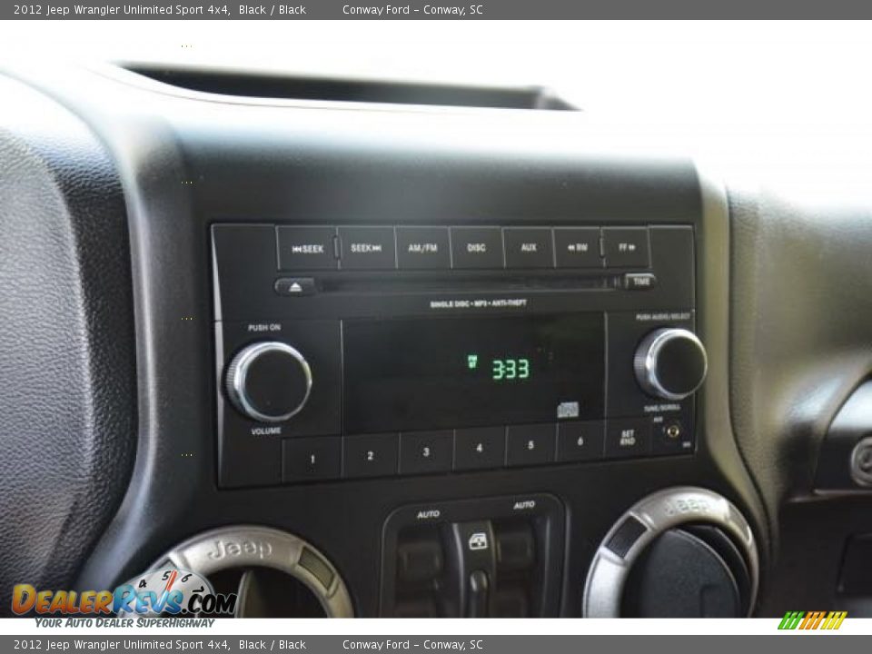 2012 Jeep Wrangler Unlimited Sport 4x4 Black / Black Photo #27