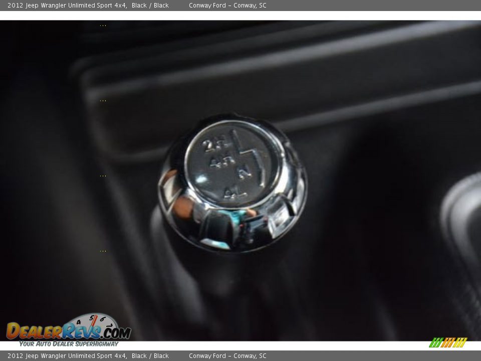 2012 Jeep Wrangler Unlimited Sport 4x4 Black / Black Photo #32