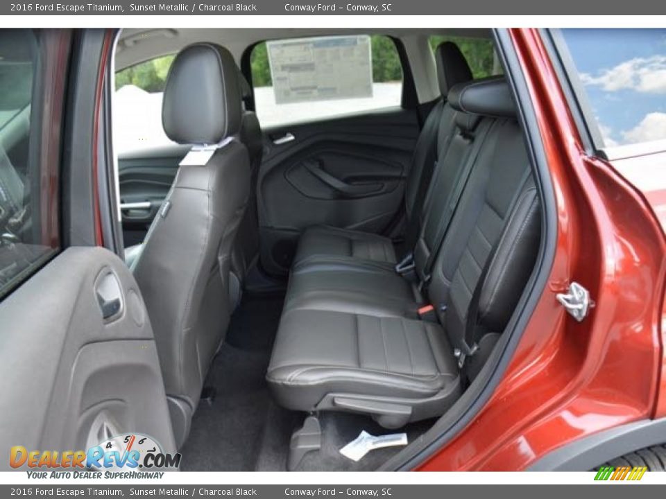 Rear Seat of 2016 Ford Escape Titanium Photo #11