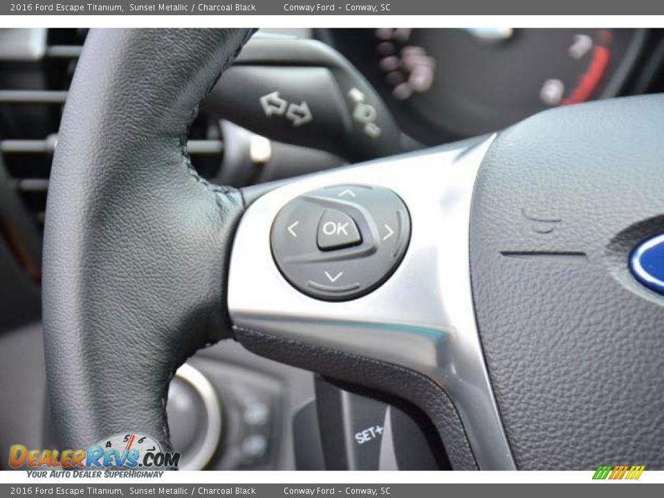 Controls of 2016 Ford Escape Titanium Photo #22