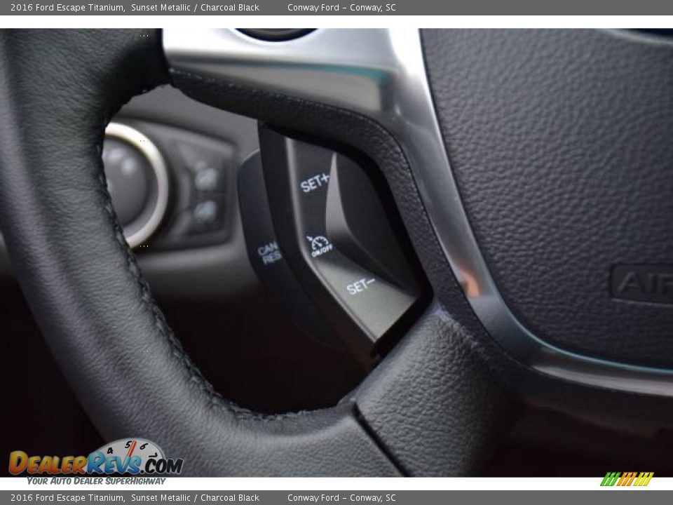 Controls of 2016 Ford Escape Titanium Photo #23