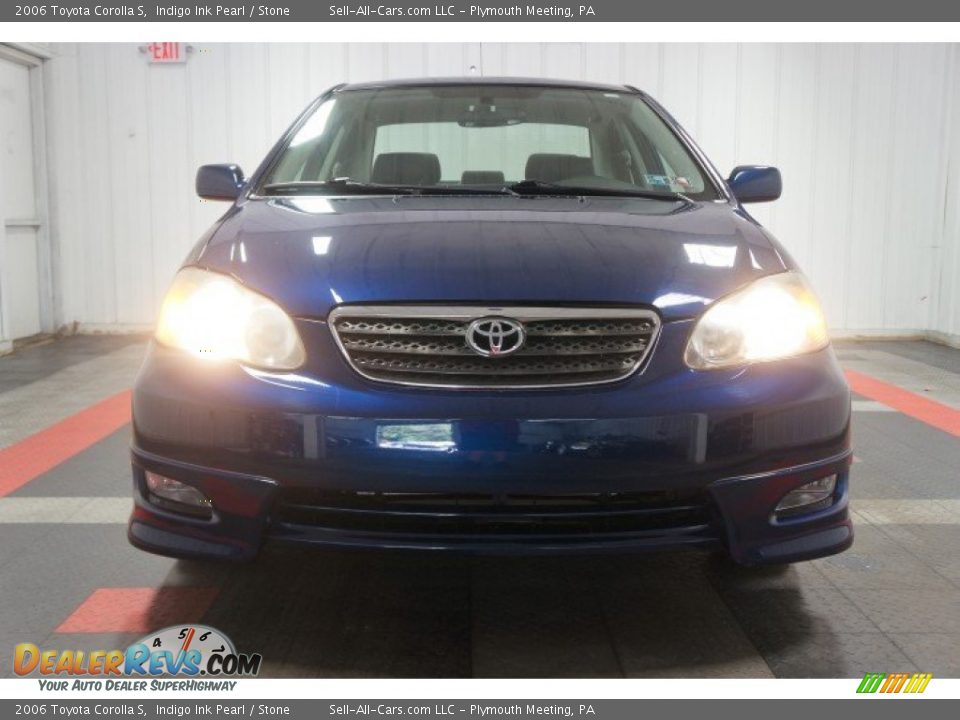 2006 Toyota Corolla S Indigo Ink Pearl / Stone Photo #4