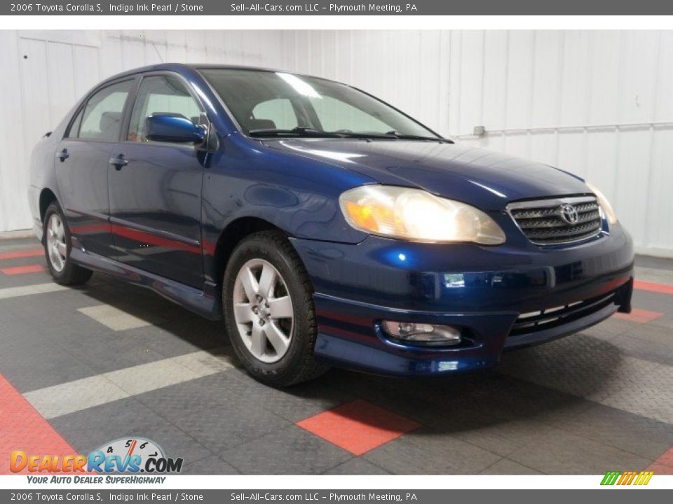 2006 Toyota Corolla S Indigo Ink Pearl / Stone Photo #5