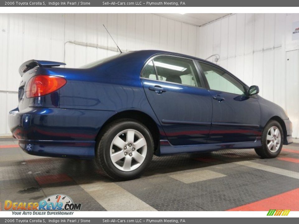 2006 Toyota Corolla S Indigo Ink Pearl / Stone Photo #7