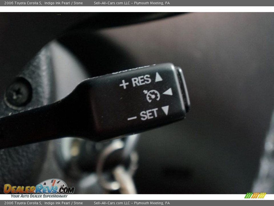 2006 Toyota Corolla S Indigo Ink Pearl / Stone Photo #22