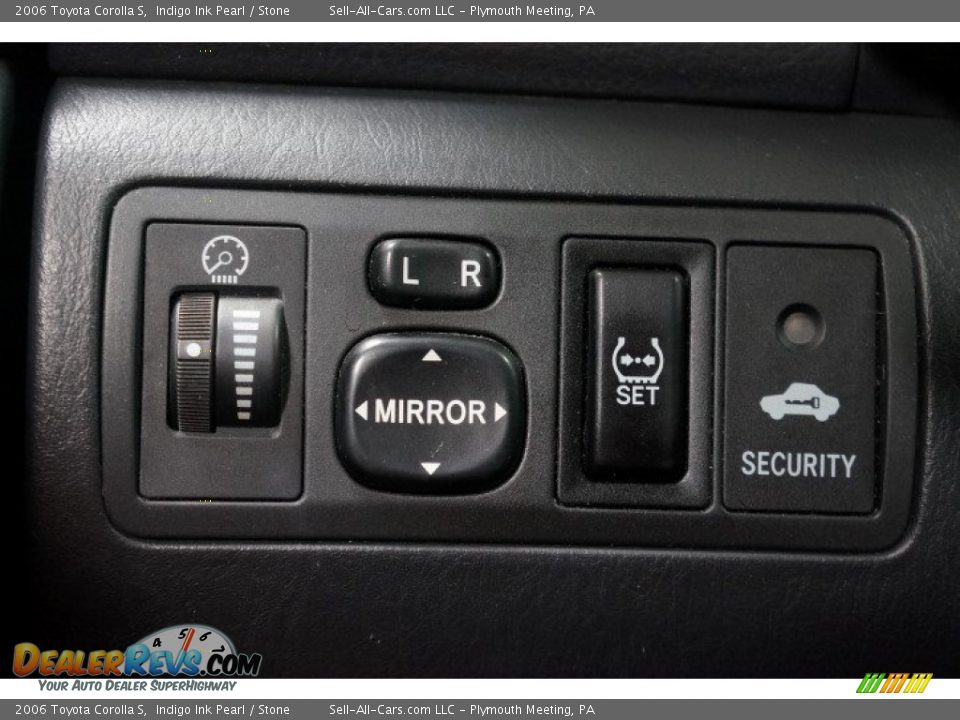 2006 Toyota Corolla S Indigo Ink Pearl / Stone Photo #25
