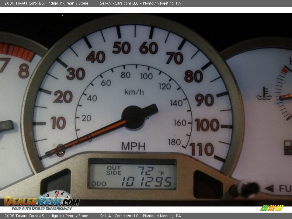 2006 Toyota Corolla S Indigo Ink Pearl / Stone Photo #27