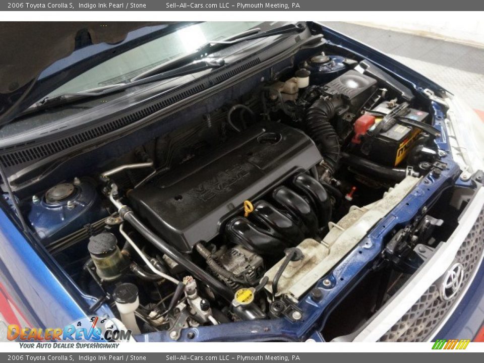 2006 Toyota Corolla S Indigo Ink Pearl / Stone Photo #33
