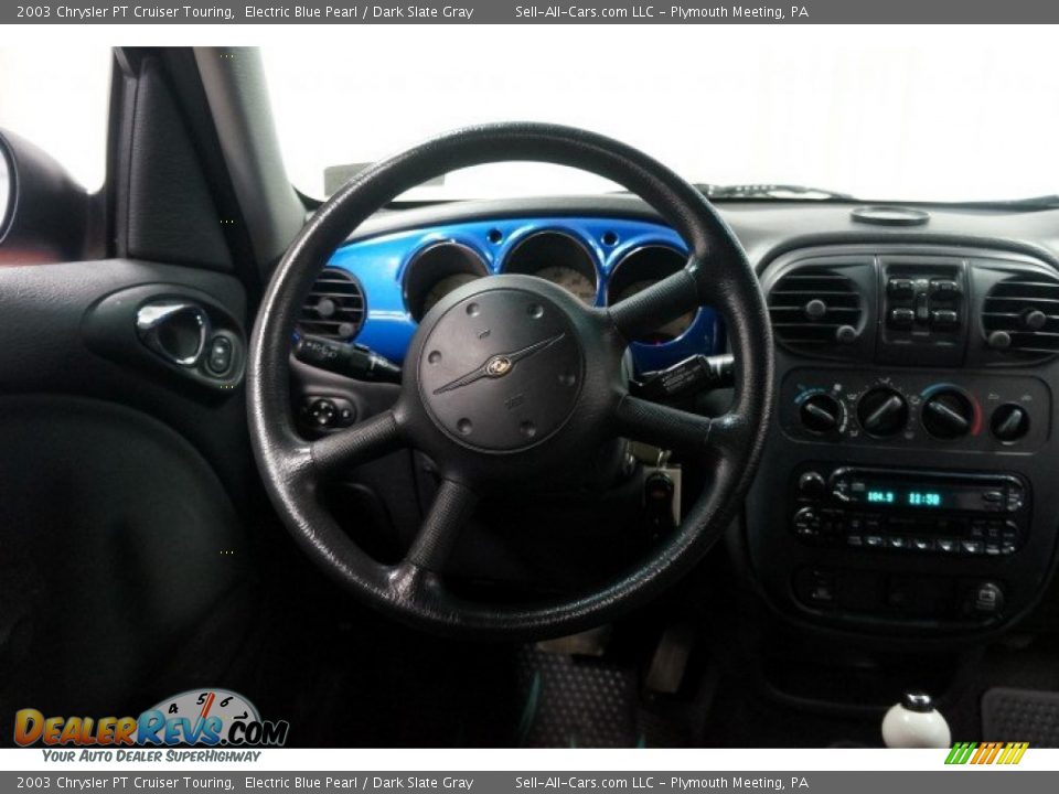 2003 Chrysler PT Cruiser Touring Electric Blue Pearl / Dark Slate Gray Photo #19
