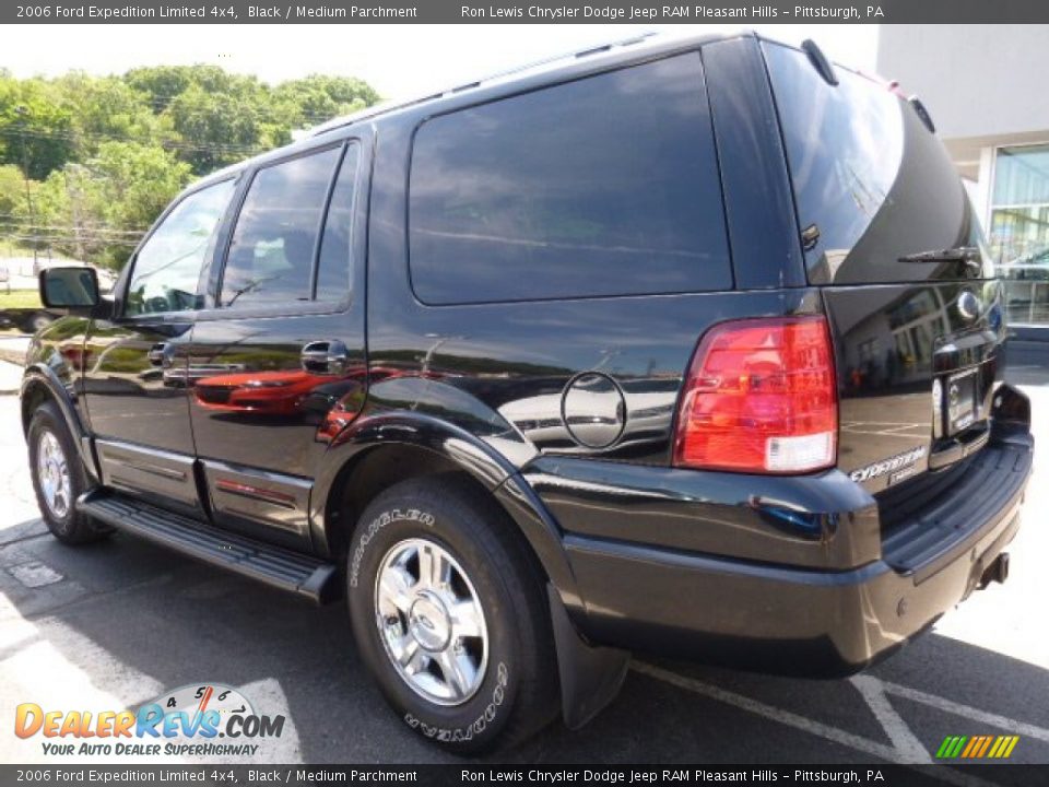 2006 Ford Expedition Limited 4x4 Black / Medium Parchment Photo #2