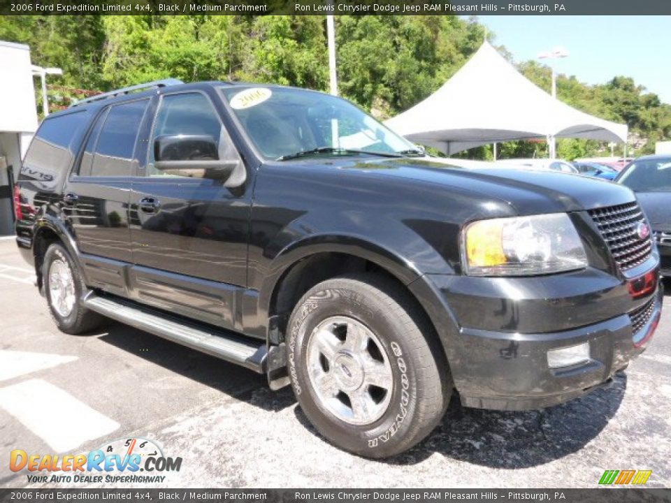 2006 Ford Expedition Limited 4x4 Black / Medium Parchment Photo #7