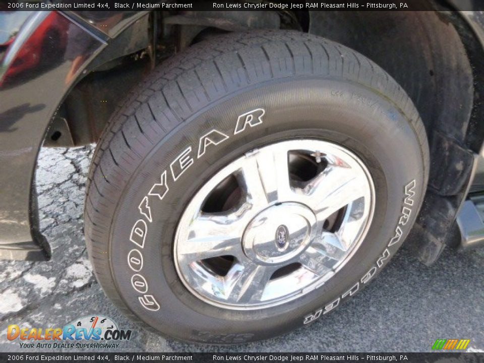 2006 Ford Expedition Limited 4x4 Black / Medium Parchment Photo #8