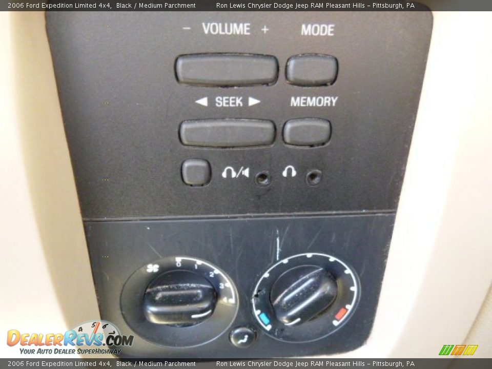 2006 Ford Expedition Limited 4x4 Black / Medium Parchment Photo #15