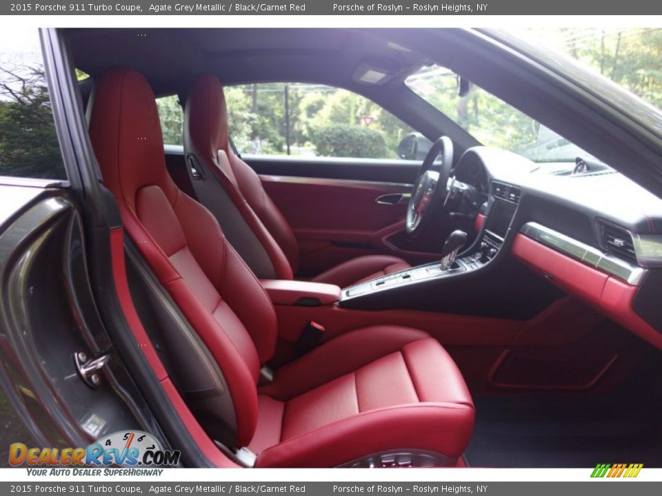 Front Seat of 2015 Porsche 911 Turbo Coupe Photo #17