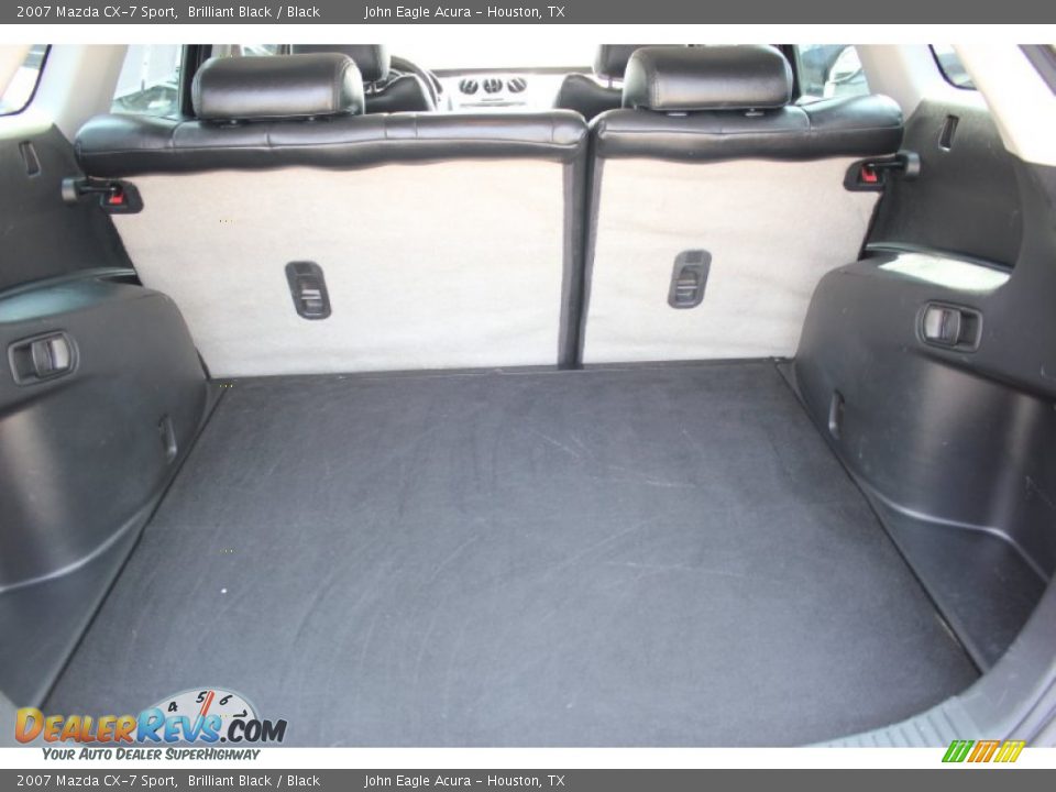2007 Mazda CX-7 Sport Brilliant Black / Black Photo #16