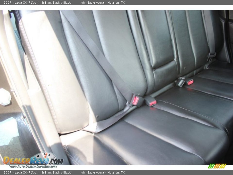 2007 Mazda CX-7 Sport Brilliant Black / Black Photo #19