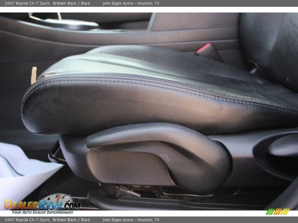 2007 Mazda CX-7 Sport Brilliant Black / Black Photo #23