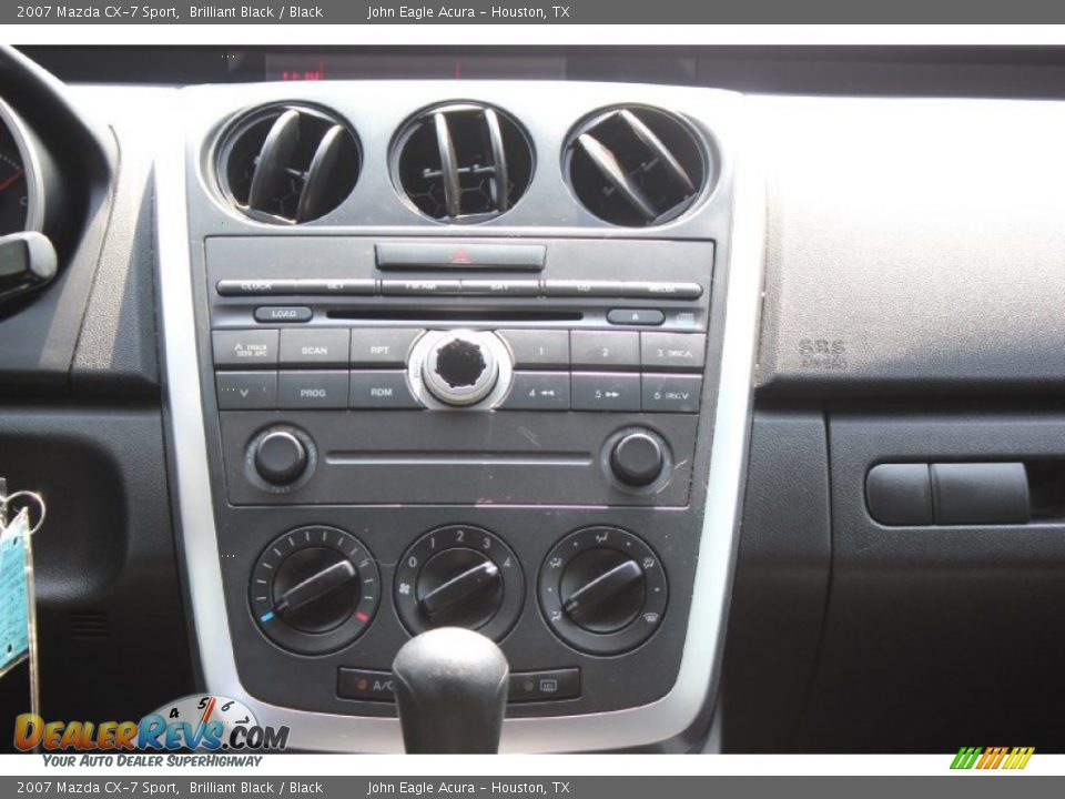 2007 Mazda CX-7 Sport Brilliant Black / Black Photo #26