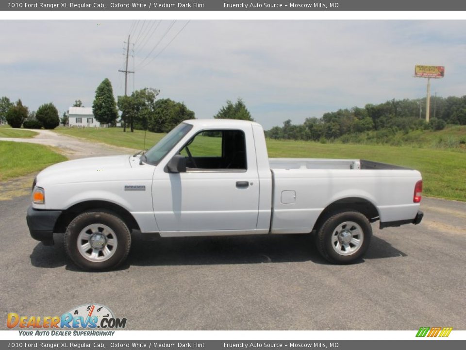 2010 Ford Ranger XL Regular Cab Oxford White / Medium Dark Flint Photo #1